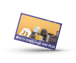 Karta podarunkowa RTV EURO AGD - 100 zł
