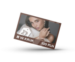 Karta podarunkowa W.KRUK - 100 zł